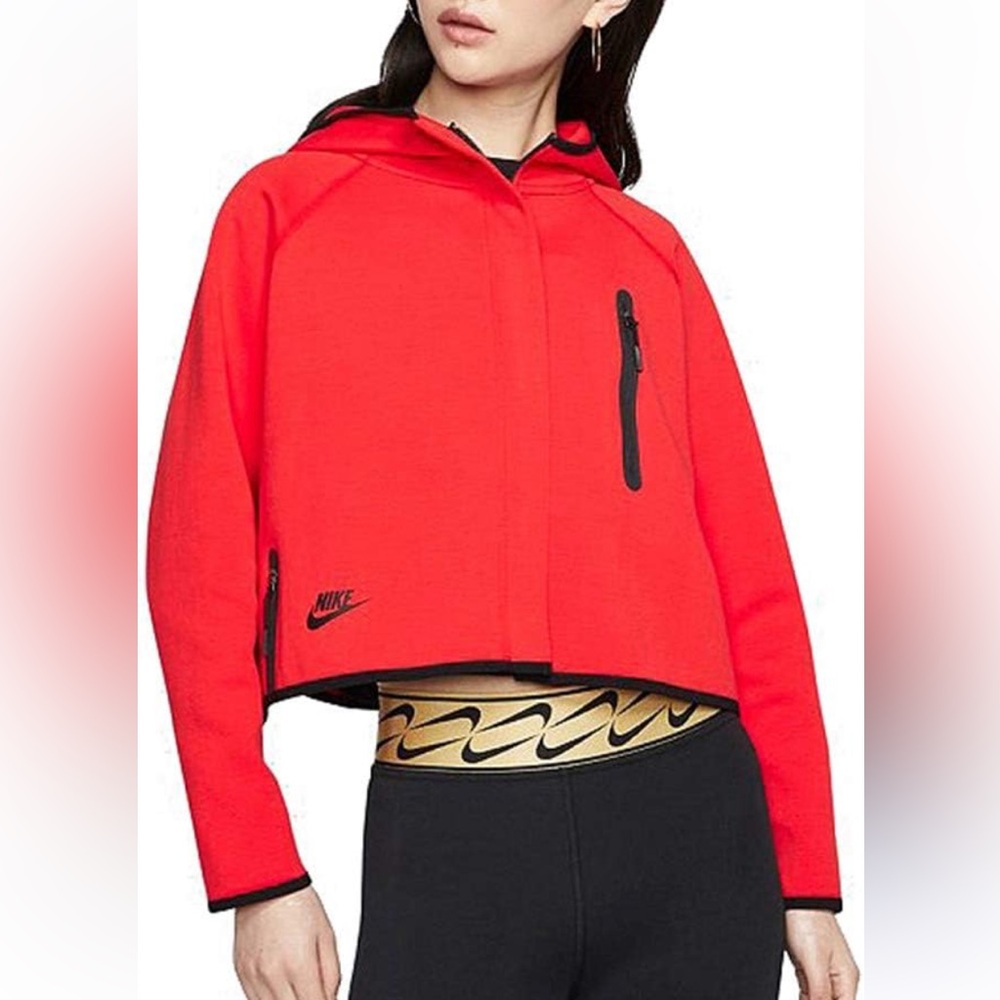 Nike Womens NSW TECH Fleece Cape REIMAG BV3396-600 Size XL